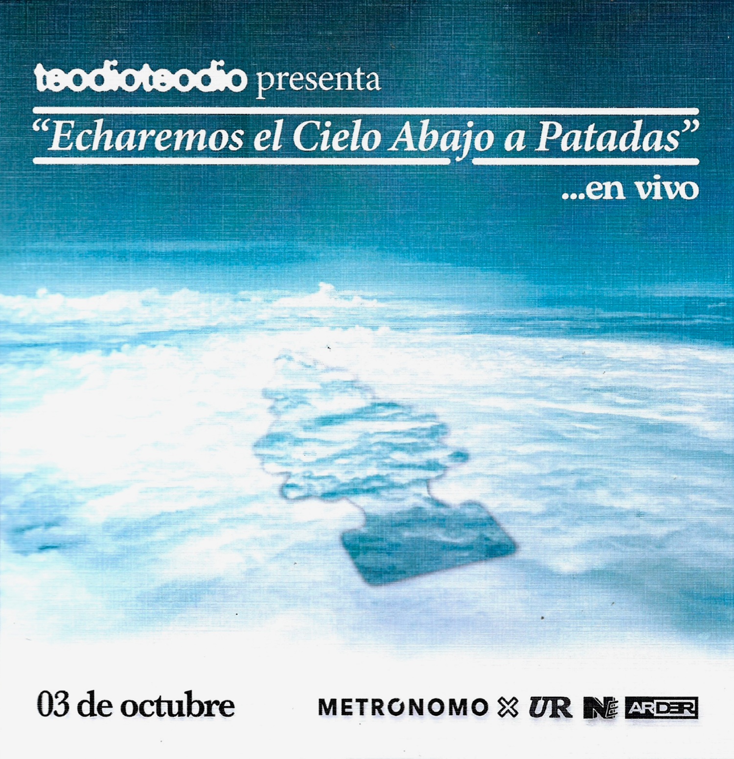 Multitudes: teodioteodio cambia su gran concierto a Metrónomo